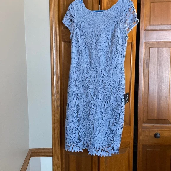 Lulu s Dresses Lulus Blue Lace Dress Size L Poshmark